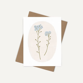 Myosotis | Carte de souhaits