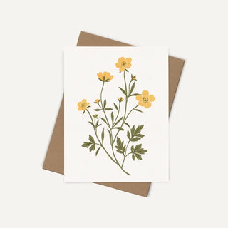 Renoncule âcre | Carte de souhaits
